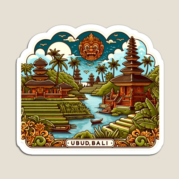 Kids Toys Bali - Ubud Bali Magnet Refrigerator Colorful Baby