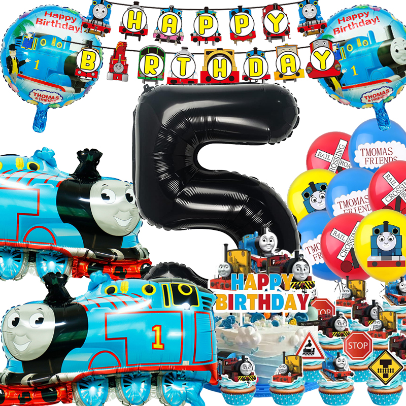 Banner Kids Toys - Thomas Balloons Kit the Train Aluminium