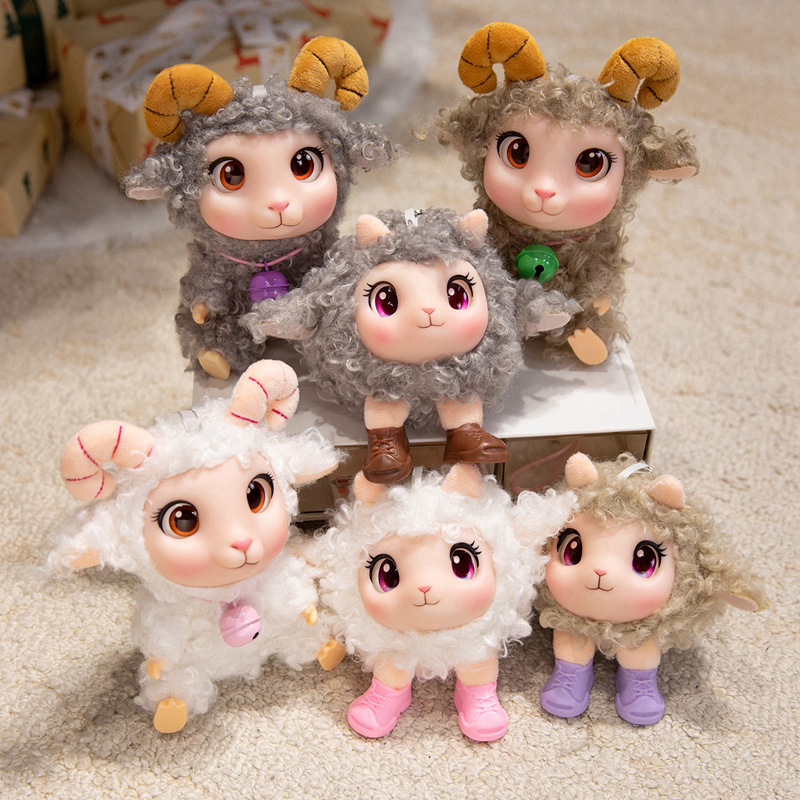 Kids Y Toys - Kawaii Lamb Plush Toy Soft Vinyl
