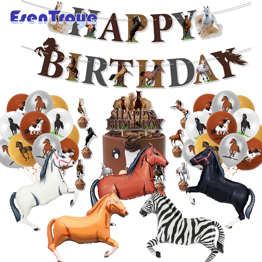 Horse Racing Birthday Party De - Banner Kids Toys บทวิจารณ์และราคา