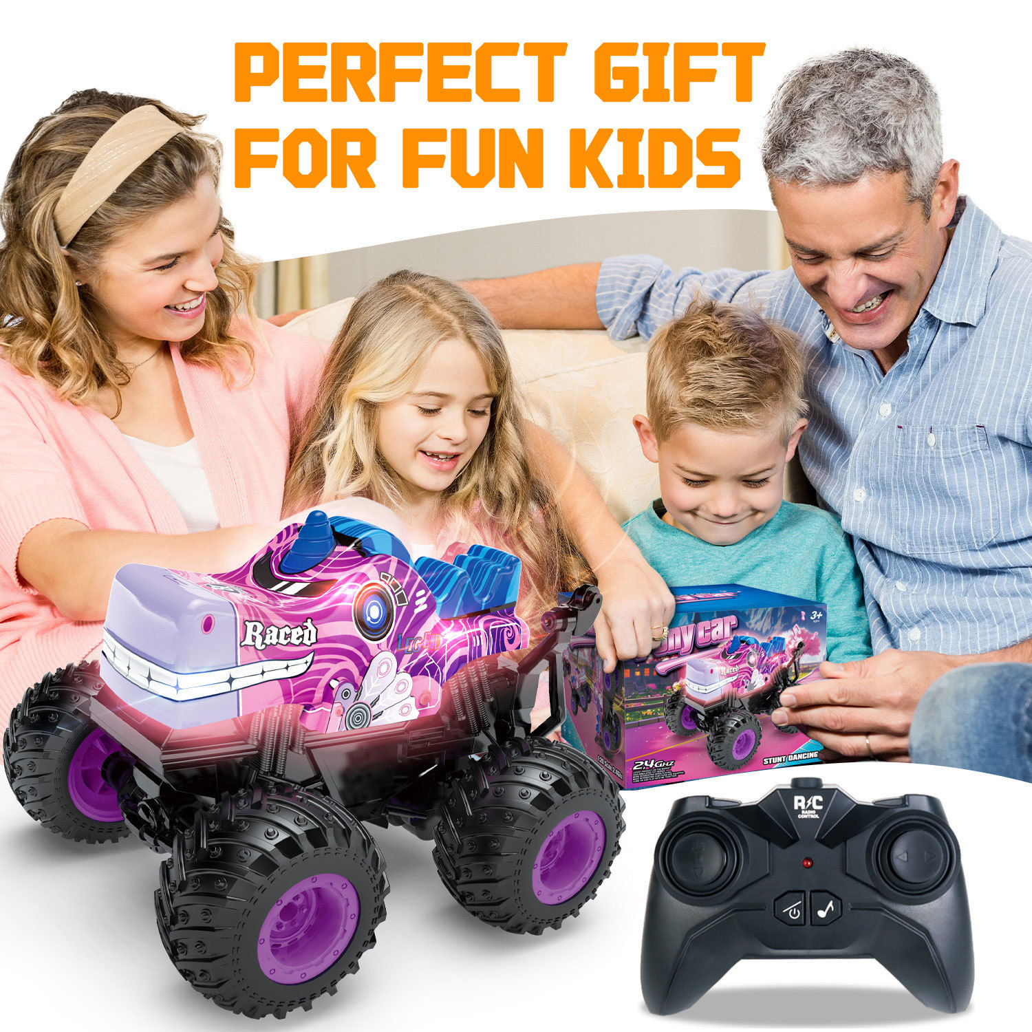 1:20 Remote Control Stunt Car  - Kids Toys Under $20 บทวิจารณ์และราคา