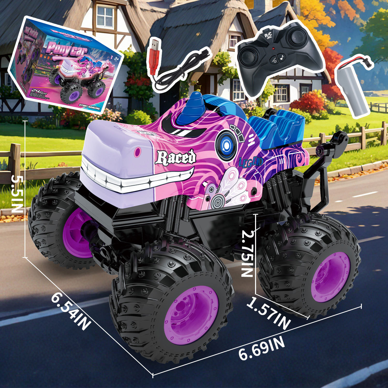1:20 Remote Control Stunt Car  - Kids Toys Under $20 บทวิจารณ์และราคา