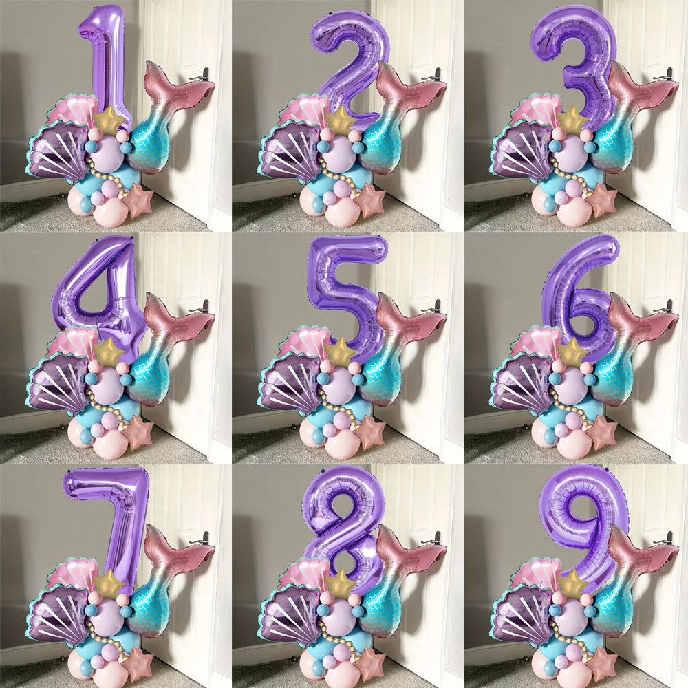 24pcs 1-9th Birthday Mermaid S - Water Balloon Set บทวิจารณ์และราคา