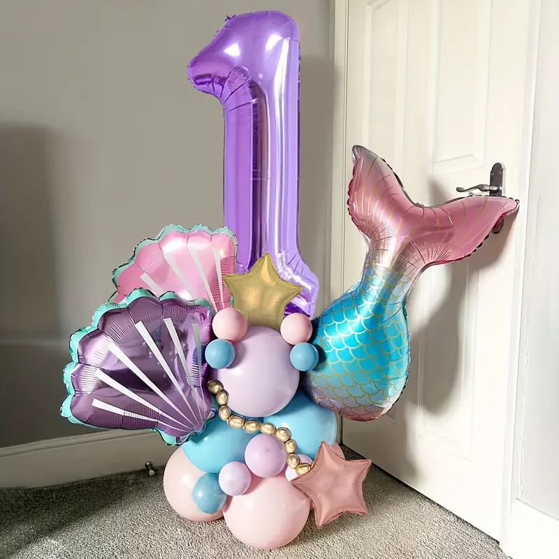 24pcs 1-9th Birthday Mermaid S - Water Balloon Set บทวิจารณ์และราคา