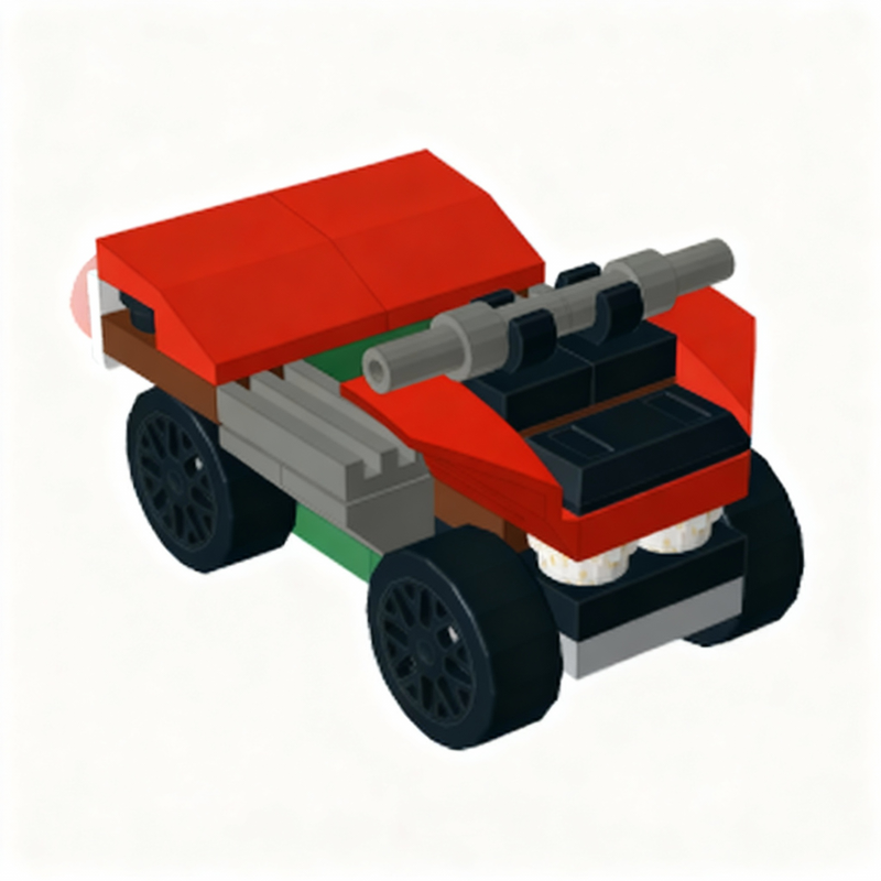 144pcs MOC Fire Truck Quad Cit - Kids Toys Quad บทวิจารณ์และราคา