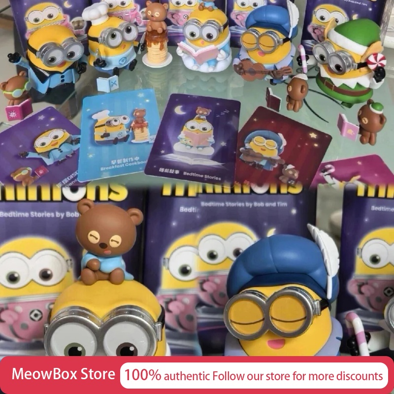 Pop Mart Genuine Minions Blind - Kids Toys Sale บทวิจารณ์และราคา