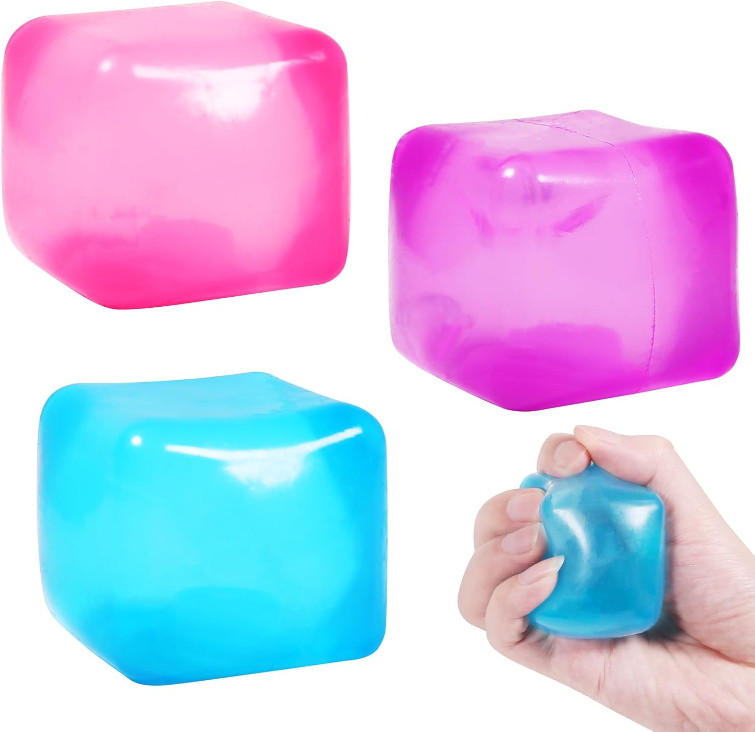 Stress Cube Squishy Stress Bal - Kids' Toys บทวิจารณ์และราคา