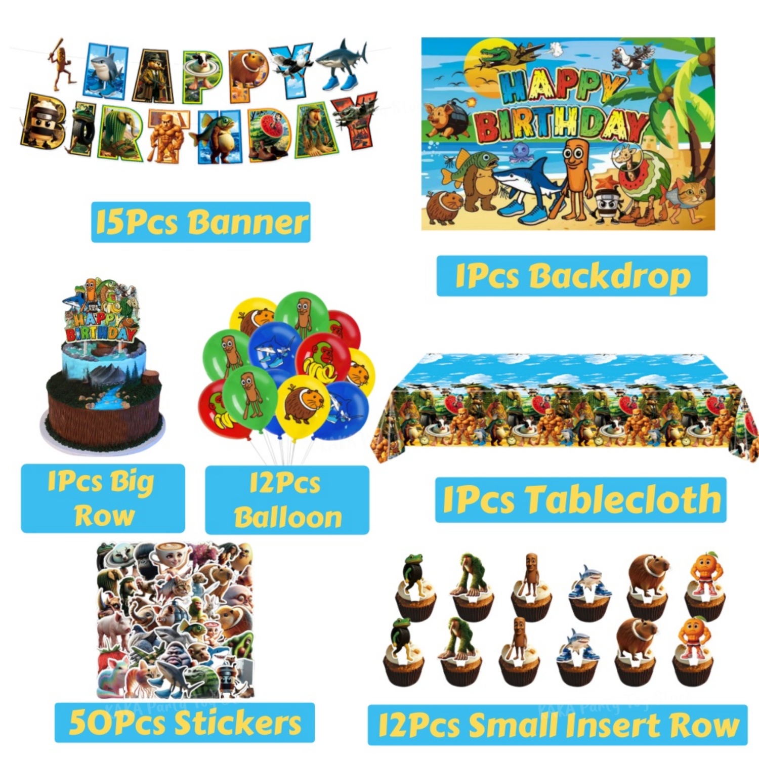 Italian Brainrot Tung Tung Sah - Banner Kids Toys บทวิจารณ์และราคา