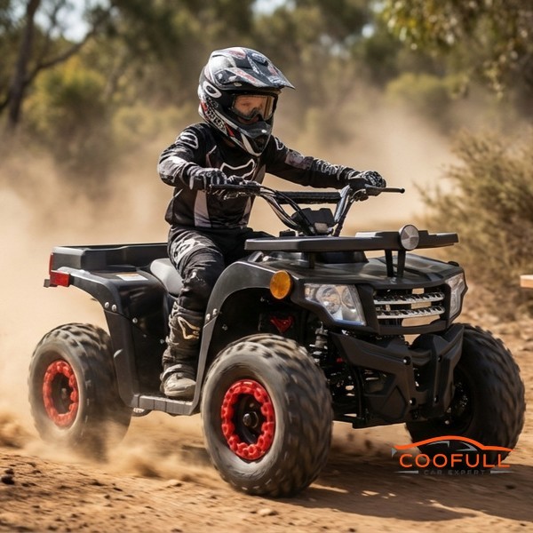 Kids Gas Powered ATV 4-Wheeler - Kids Toys Quad บทวิจารณ์และราคา