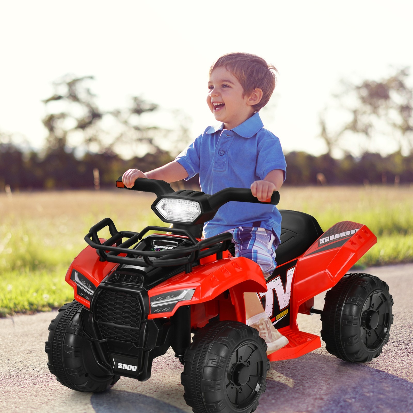 6V 4 Wheels ATV Quad Ride On C - Kids Toys Quad บทวิจารณ์และราคา