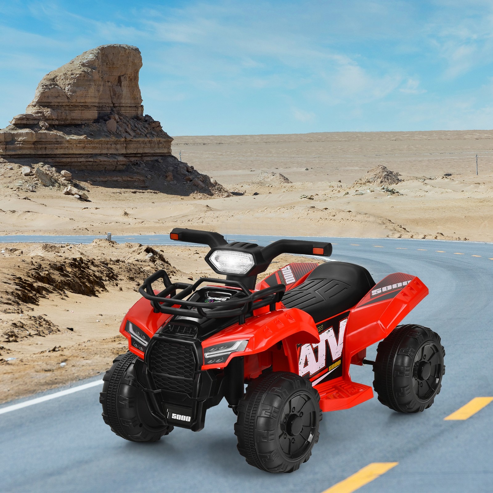 6V 4 Wheels ATV Quad Ride On C - Kids Toys Quad บทวิจารณ์และราคา