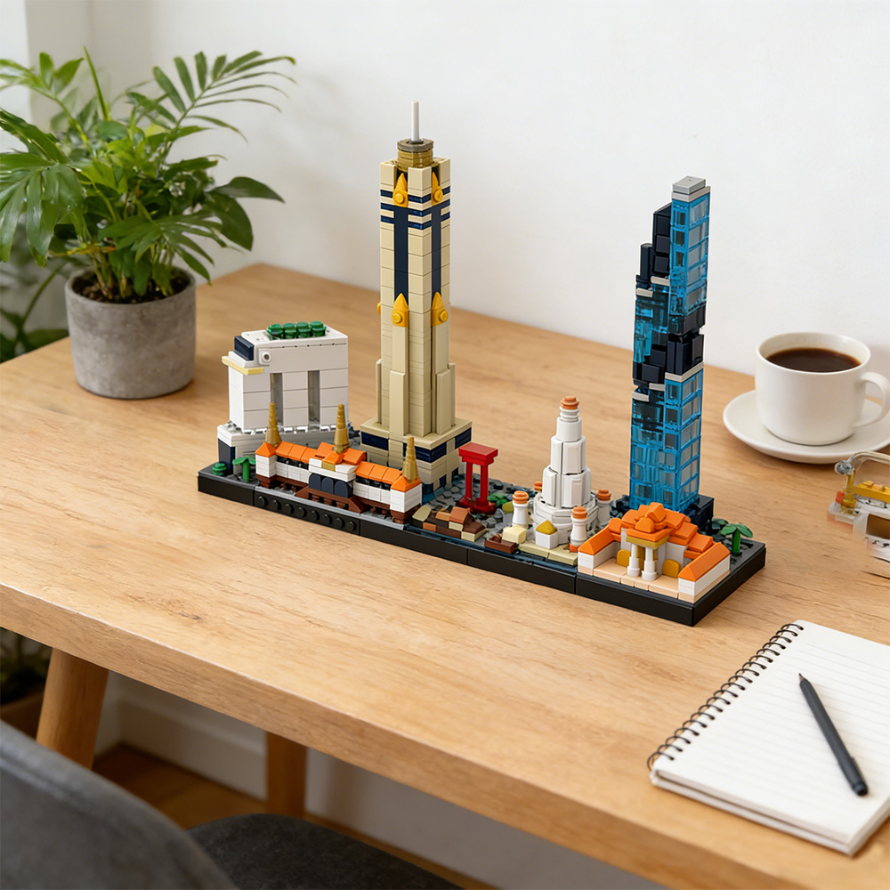MOC Bangkok Skyline Building B - Kids Toys Bangkok บทวิจารณ์และราคา
