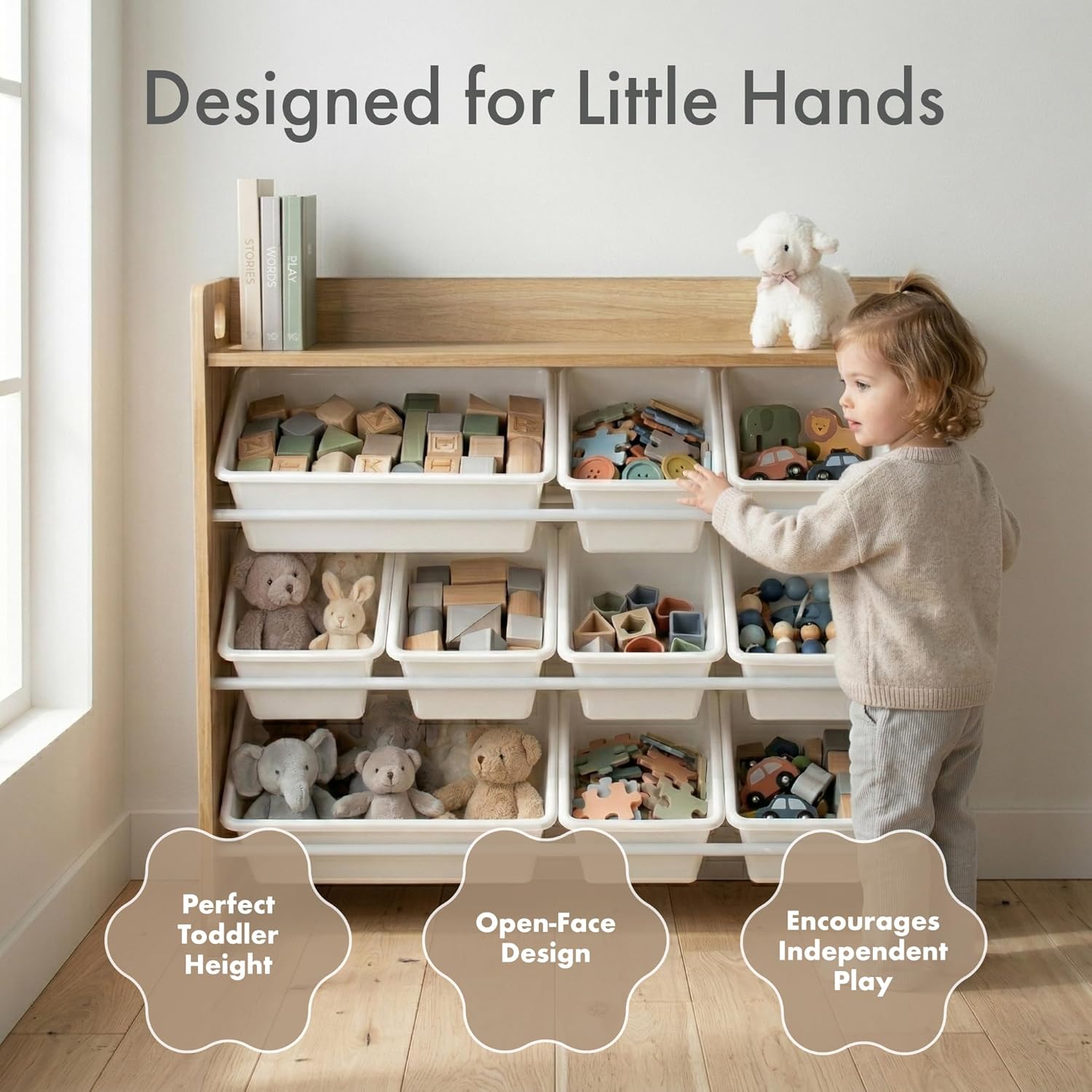 3-Tier Toy Storage Organizer w - Kids' Toys บทวิจารณ์และราคา