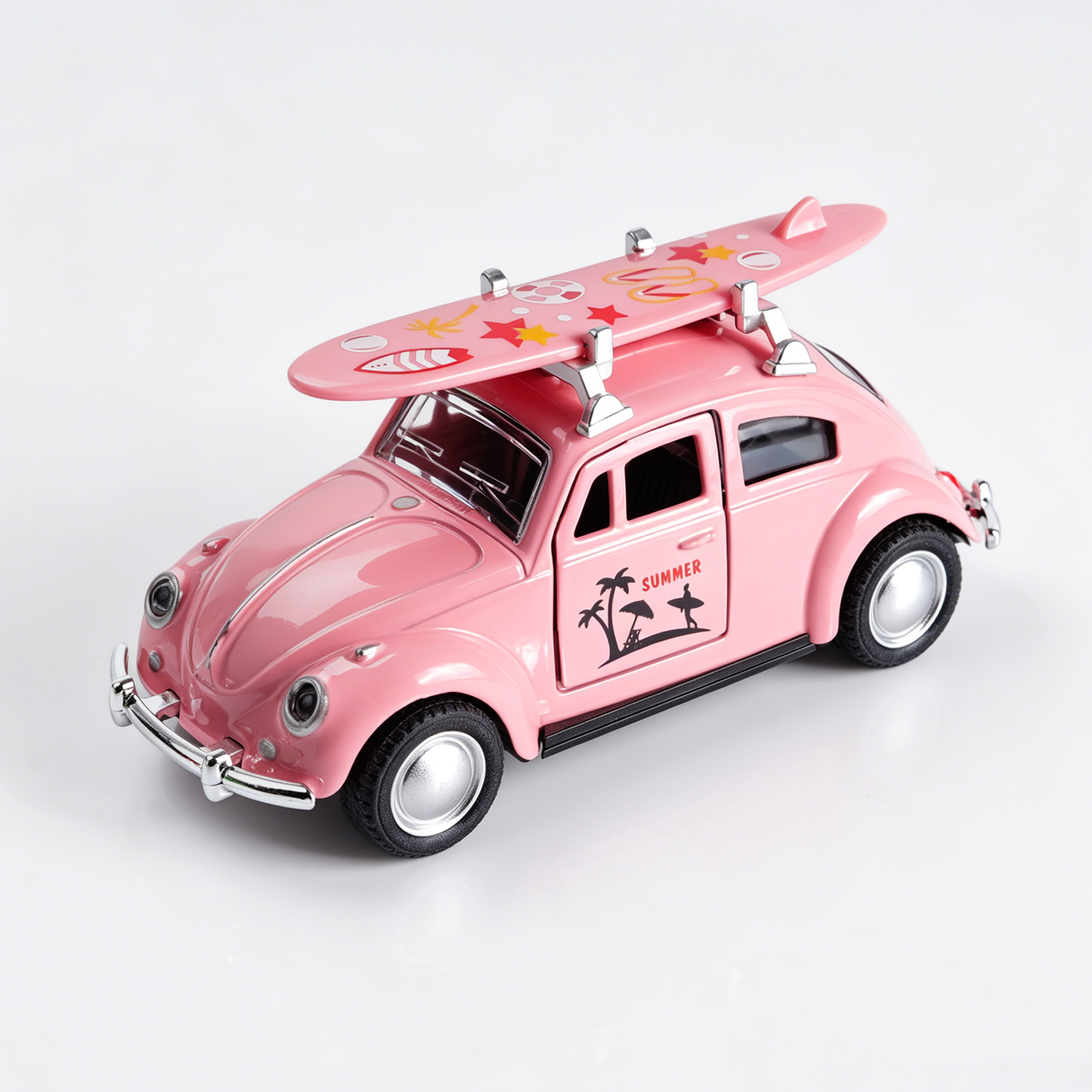 1:36 Pink Volkswagen Beetle Di - Kids Y Toys บทวิจารณ์และราคา
