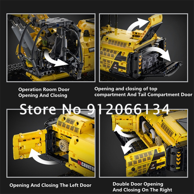 1702PCS DIY Blocks Hydraulic R - Kids Toys Under $20 บทวิจารณ์และราคา