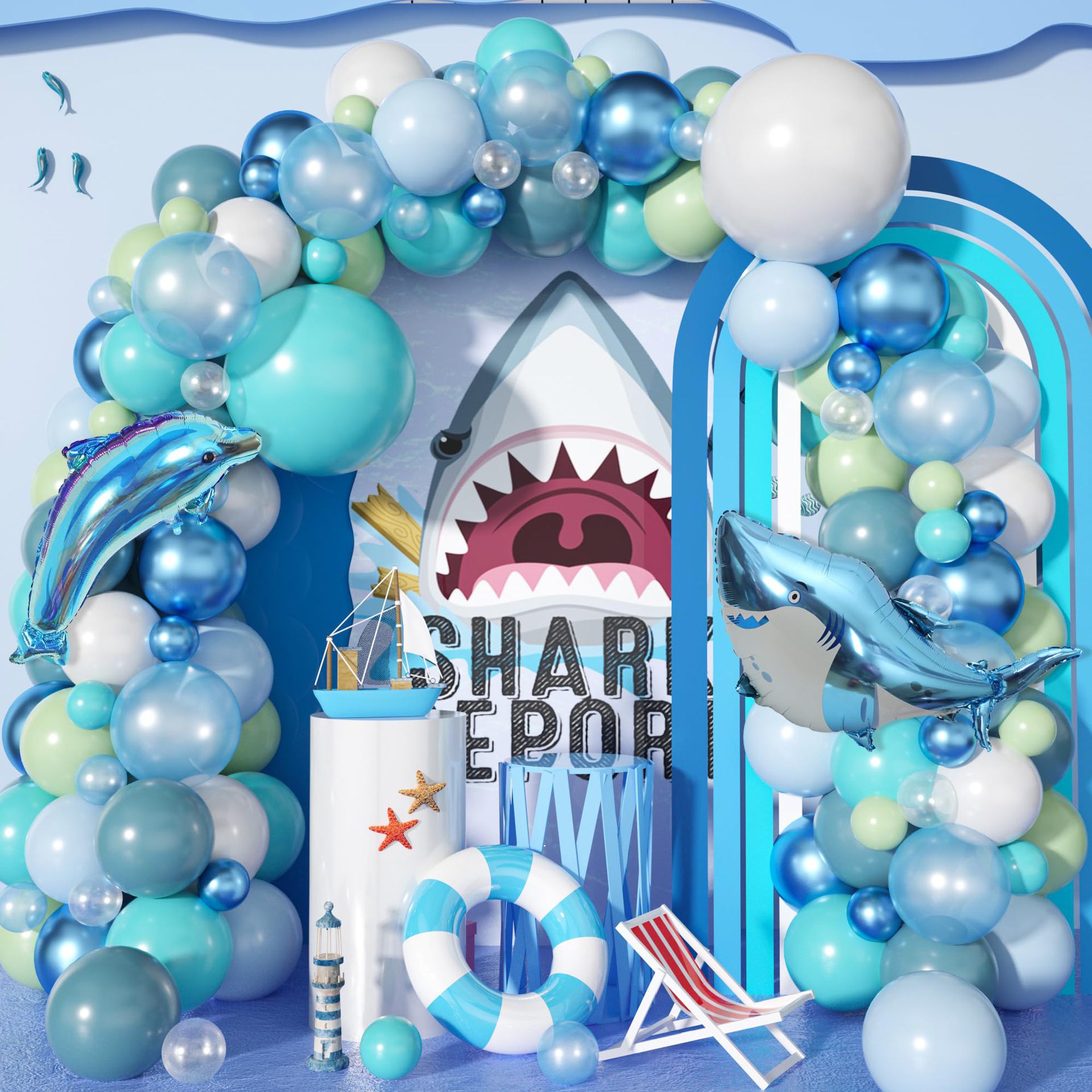 101Pcs A set of Ocean themed s - Water Balloon Set บทวิจารณ์และราคา