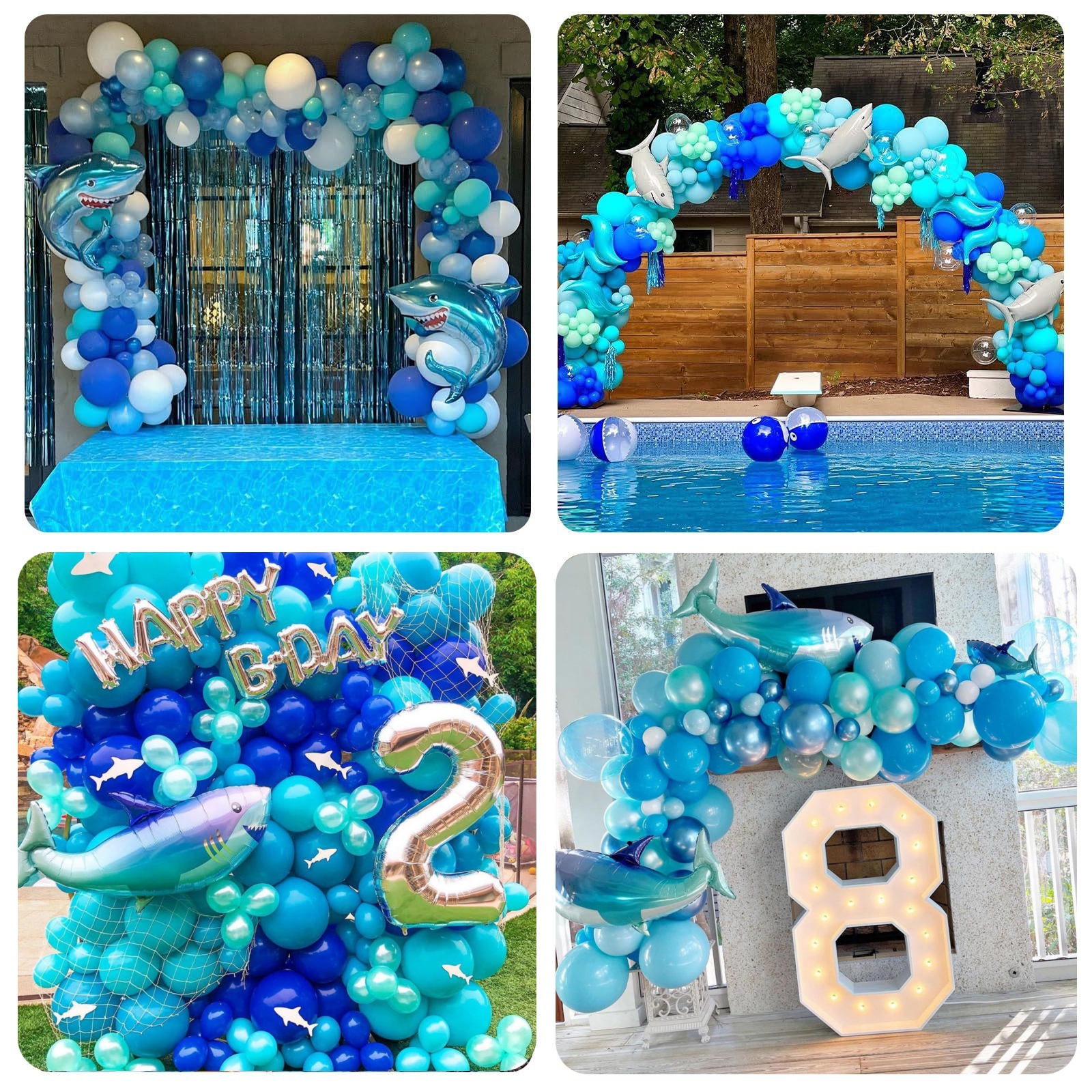 101Pcs A set of Ocean themed s - Water Balloon Set บทวิจารณ์และราคา