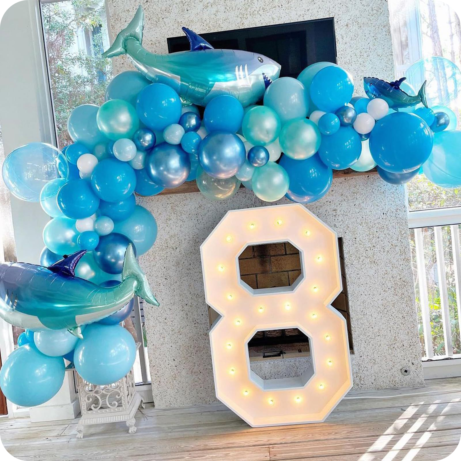 101Pcs A set of Ocean themed s - Water Balloon Set บทวิจารณ์และราคา