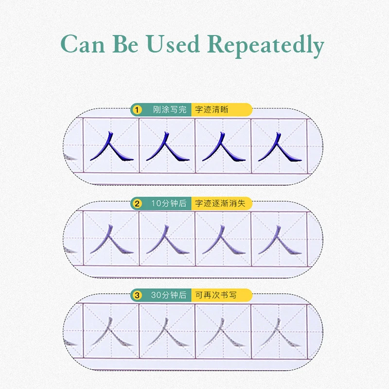 8pcs Reusable Numbers Copybook - Kids Toys Now บทวิจารณ์และราคา