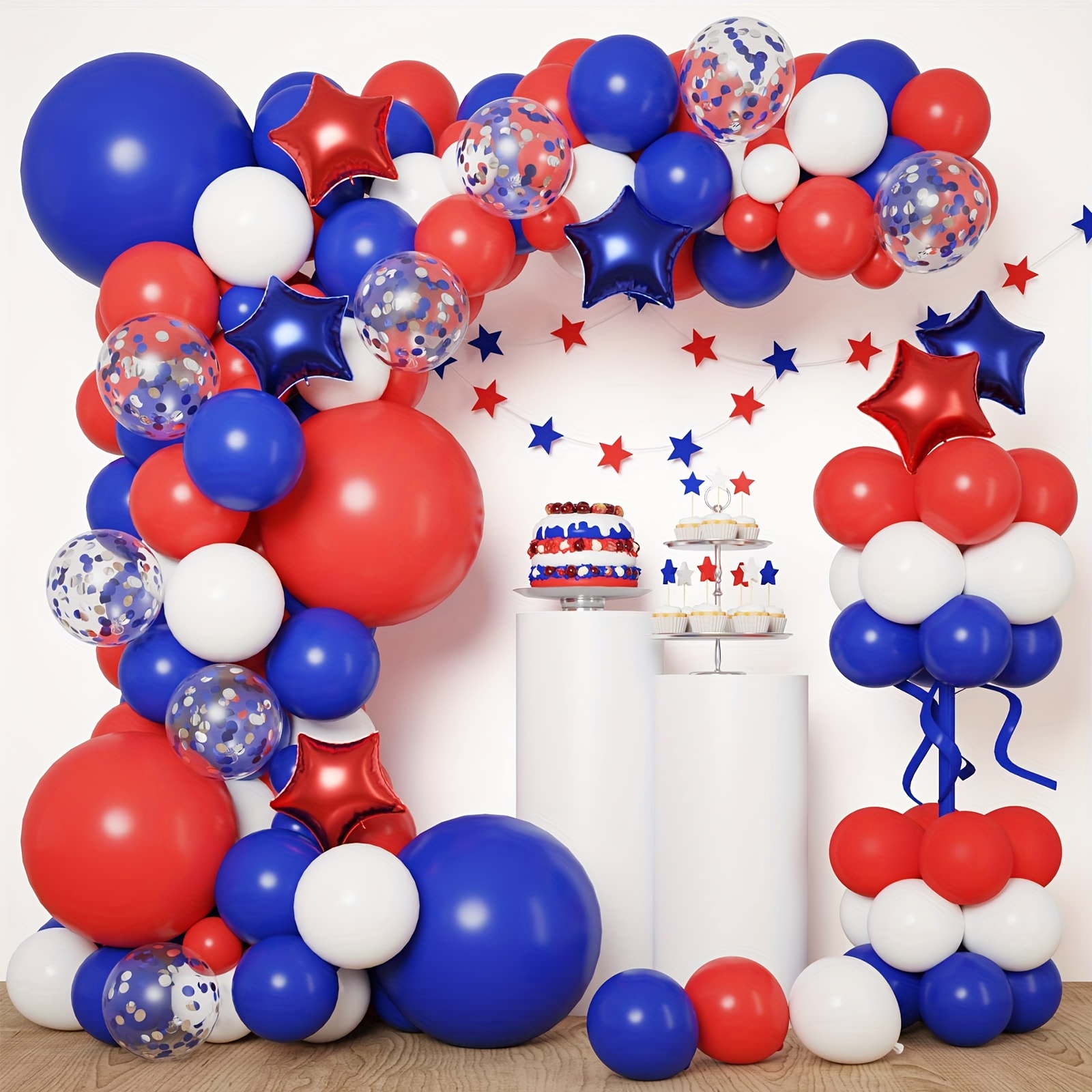 158 Sets Red White Blue Balloo - Water Balloon Set บทวิจารณ์และราคา