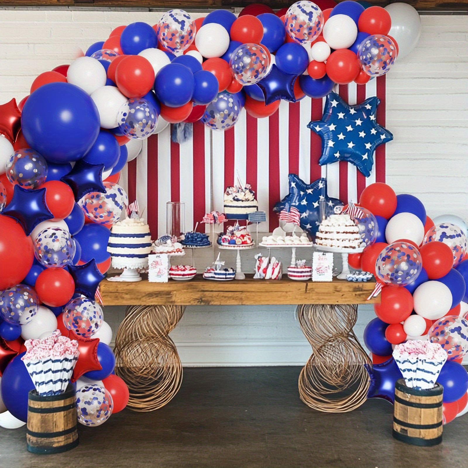 158 Sets Red White Blue Balloo - Water Balloon Set บทวิจารณ์และราคา