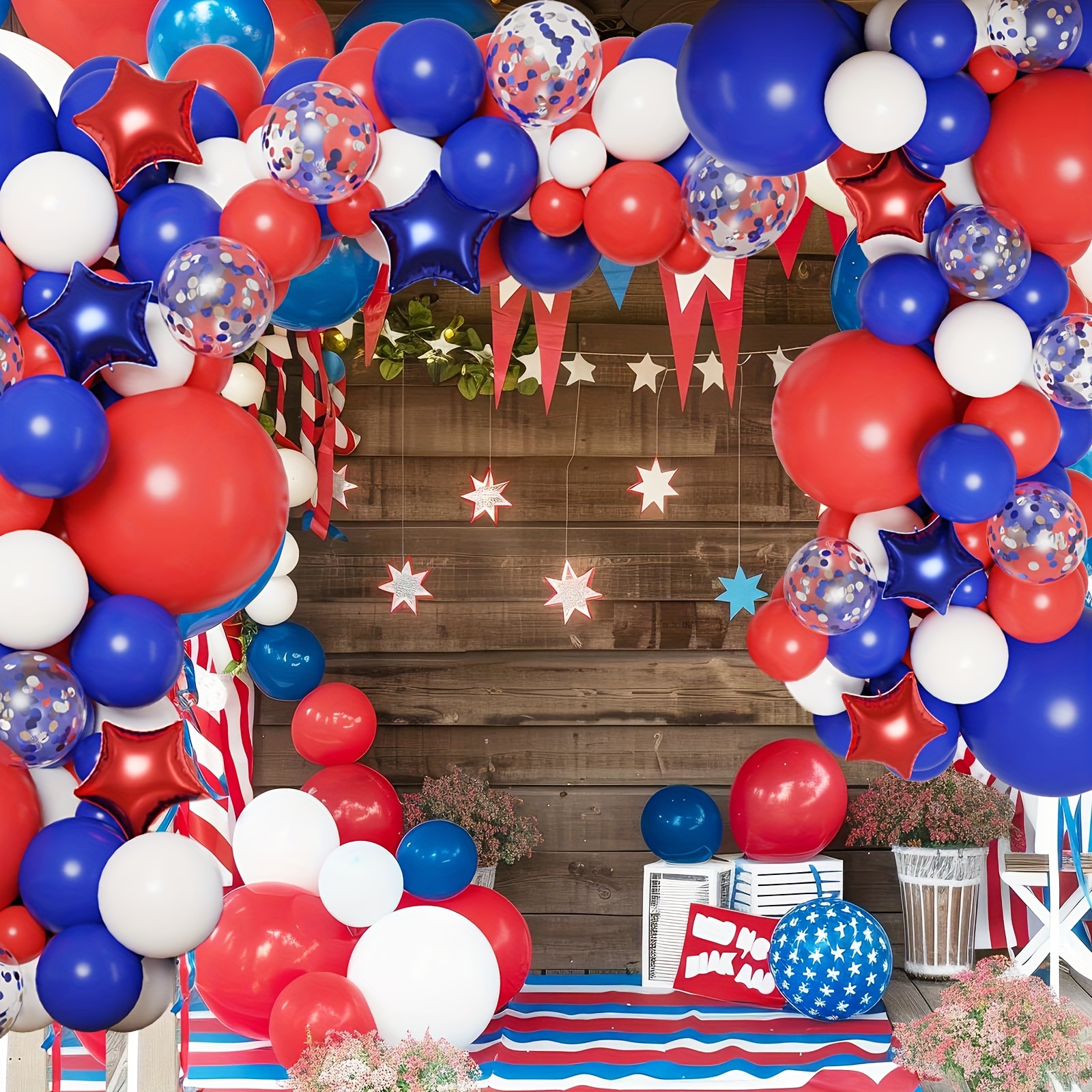 158 Sets Red White Blue Balloo - Water Balloon Set บทวิจารณ์และราคา