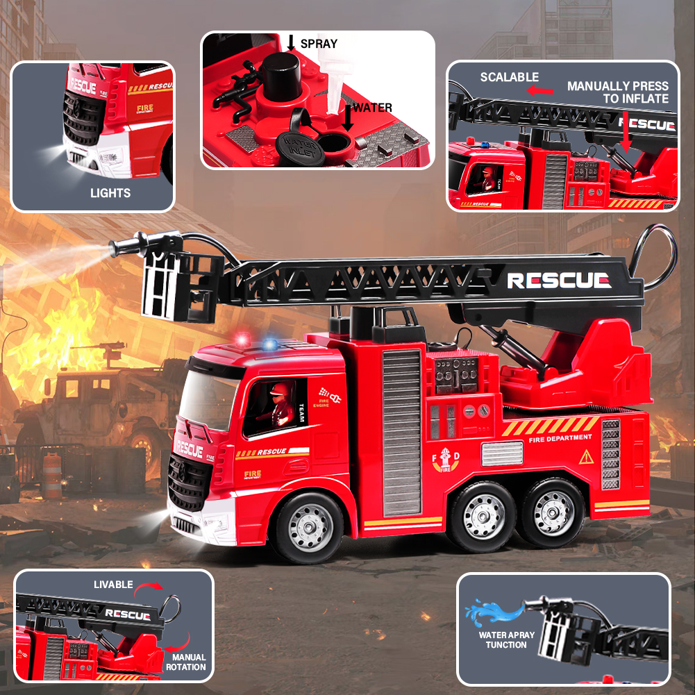 2in1 Set Remote Control Fire T - Kids Toys Under $20 บทวิจารณ์และราคา