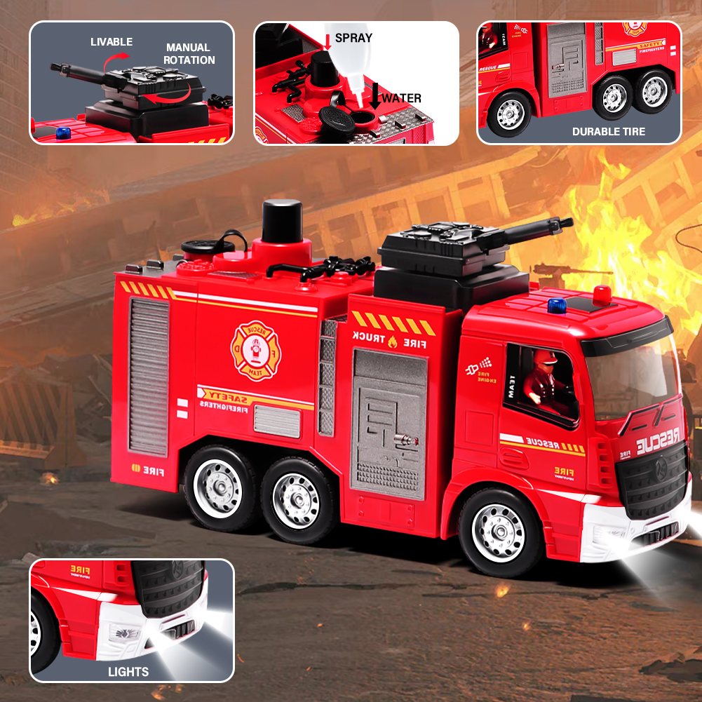 2in1 Set Remote Control Fire T - Kids Toys Under $20 บทวิจารณ์และราคา