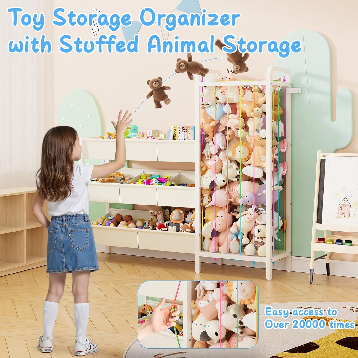 3-Tier Toy Storage Organizer w - Kids' Toys บทวิจารณ์และราคา