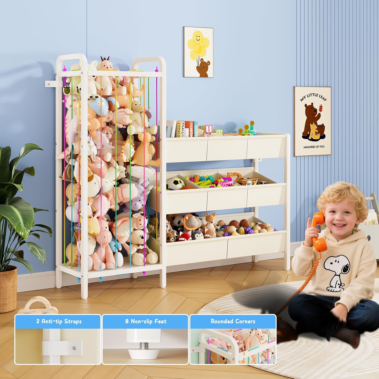 3-Tier Toy Storage Organizer w - Kids' Toys บทวิจารณ์และราคา