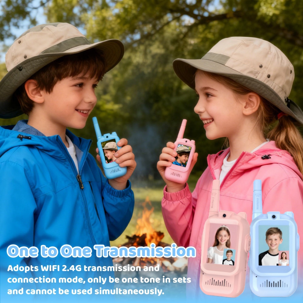 2PCS Video Walkie Talkie For K - Kid Toys Ads บทวิจารณ์และราคา