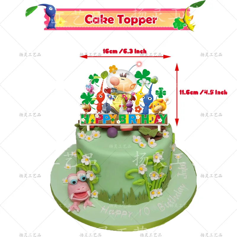 Cartoon Pikmin Theme DIY Ballo - Banner Kids Toys บทวิจารณ์และราคา