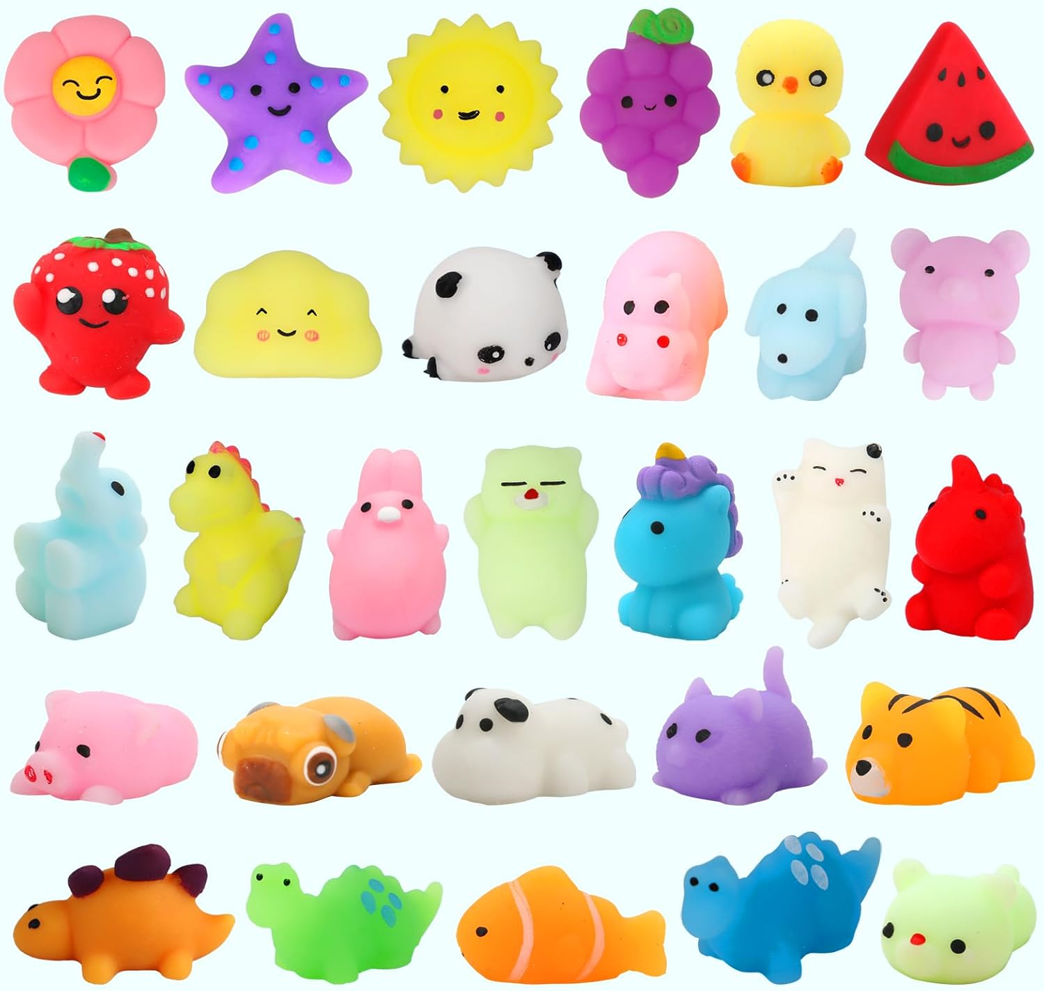 30 Pack Squishy Toys, Kawaii S - Kids' Toys บทวิจารณ์และราคา