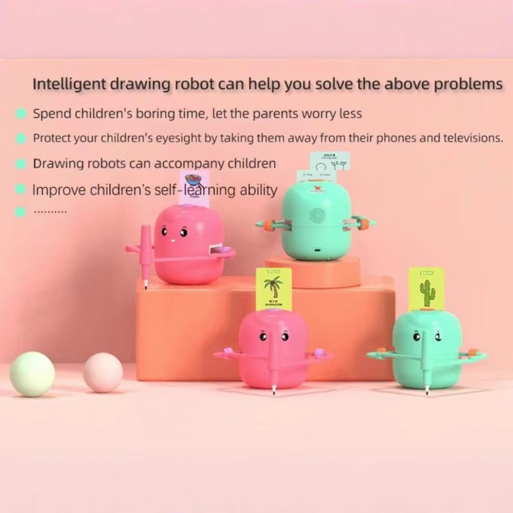 Drawing Robot for Kids Interac - Kids' Toys บทวิจารณ์และราคา