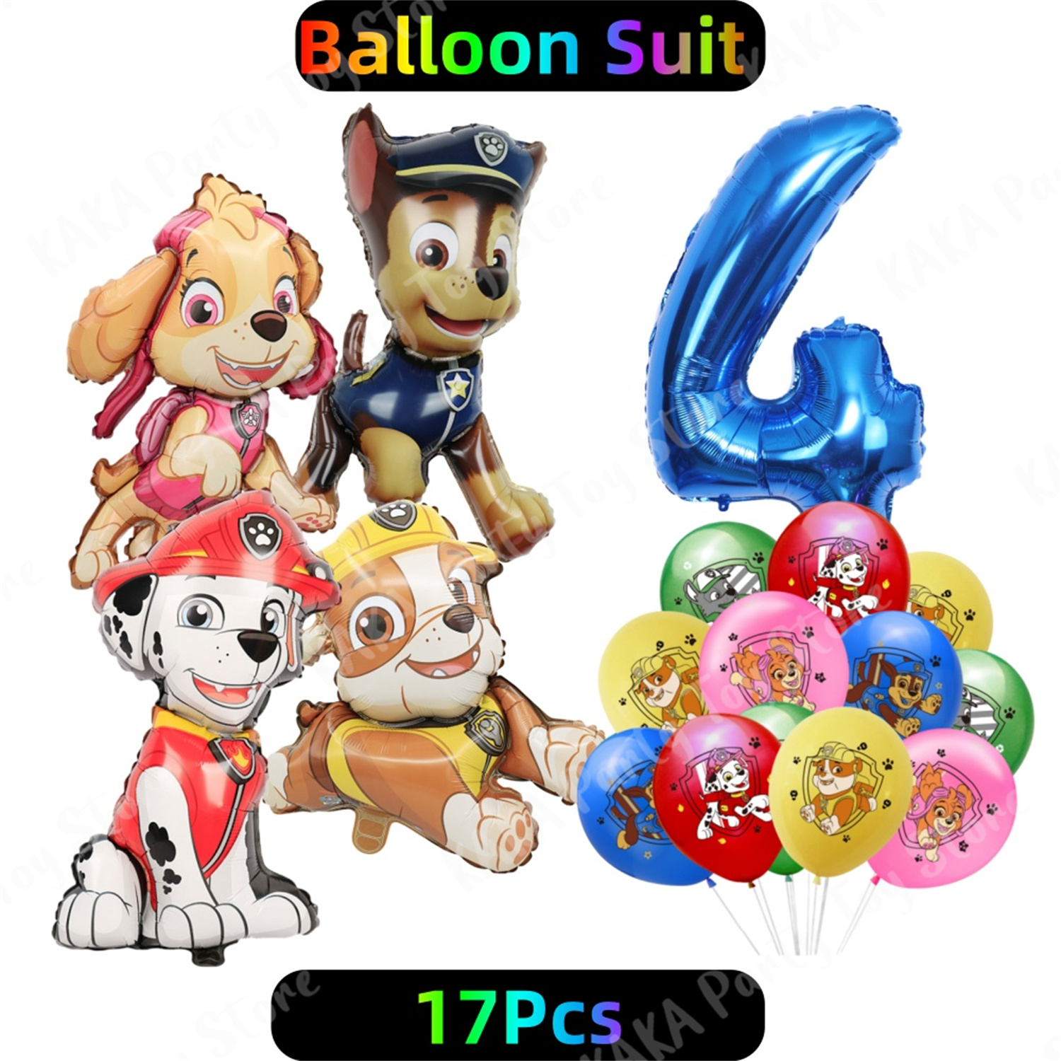 New Paw Patrol Birthday Decora - Banner Kids Toys บทวิจารณ์และราคา