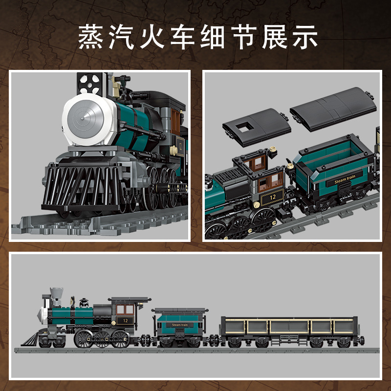 Steam Train Locomotive Model B - Kid Toys Ads บทวิจารณ์และราคา