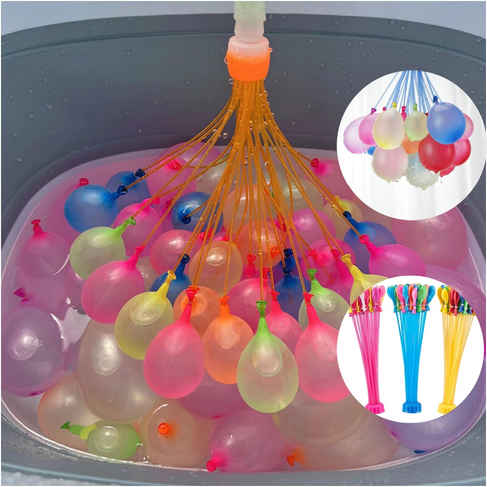Fast Water Filling Balloon Sel - Water Balloon Set บทวิจารณ์และราคา