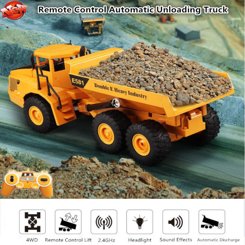 Remote Control Dump Truck RC 1 - Kids Toys Under $20 บทวิจารณ์และราคา
