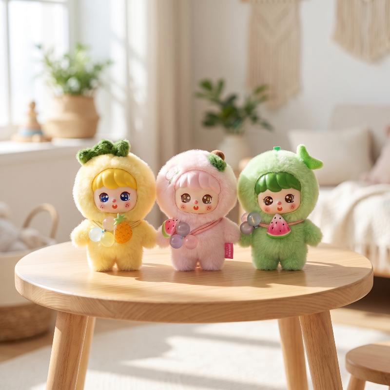 Cute Fruit Plush Doll Keychain - Kids Y Toys บทวิจารณ์และราคา