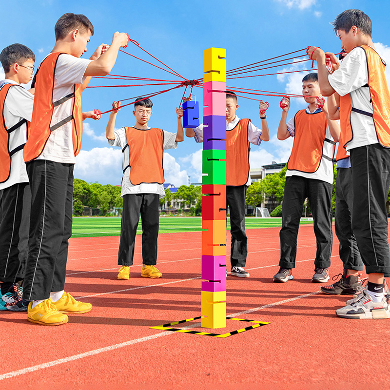 Teamwork Games Tower Building  - Kids Toys Company บทวิจารณ์และราคา