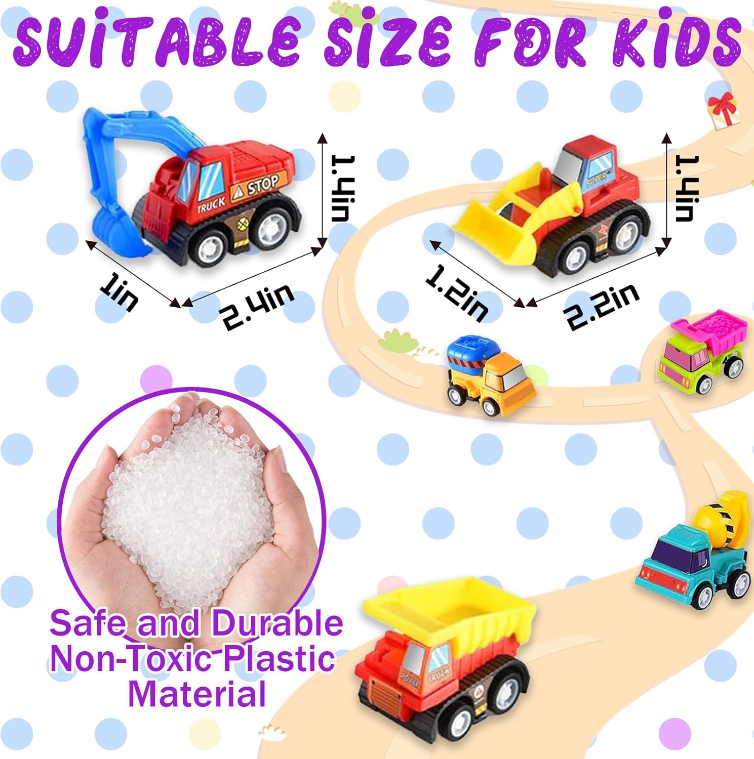 12pcs Pull Back Cars Truck Veh - Kids Y Toys บทวิจารณ์และราคา