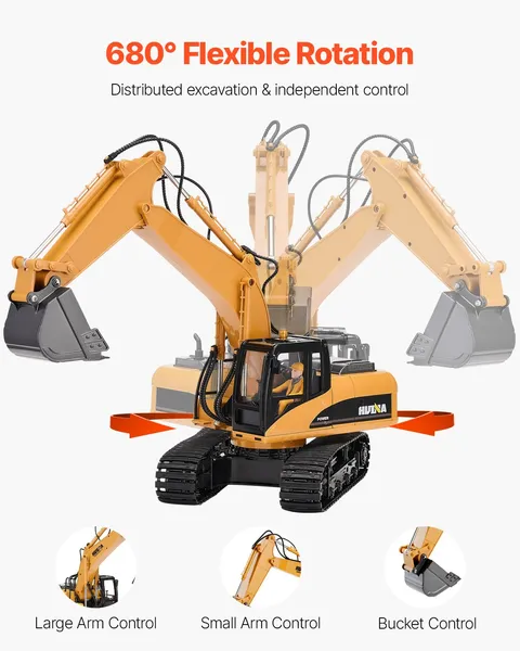 Remote Control Excavator Toy 1 - Kids Y Toys บทวิจารณ์และราคา