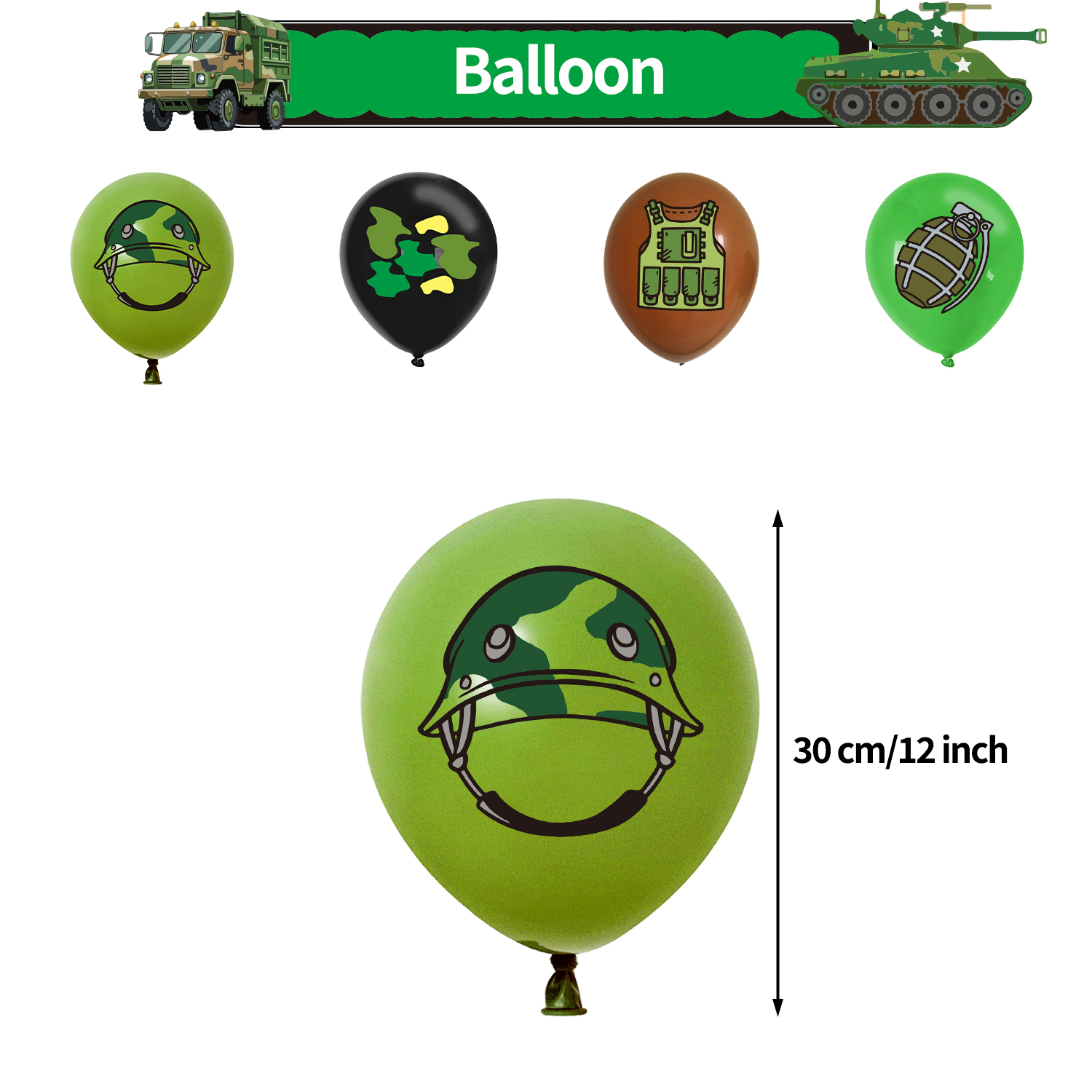Military Army Theme Boy Birthd - Banner Kids Toys บทวิจารณ์และราคา