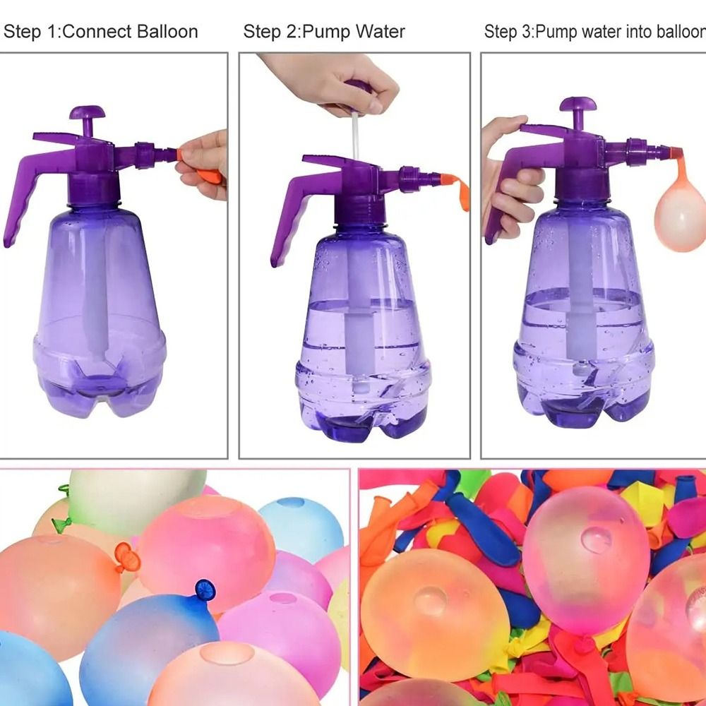 New Portable Air Water Bomb Ba - Water Balloon Set บทวิจารณ์และราคา