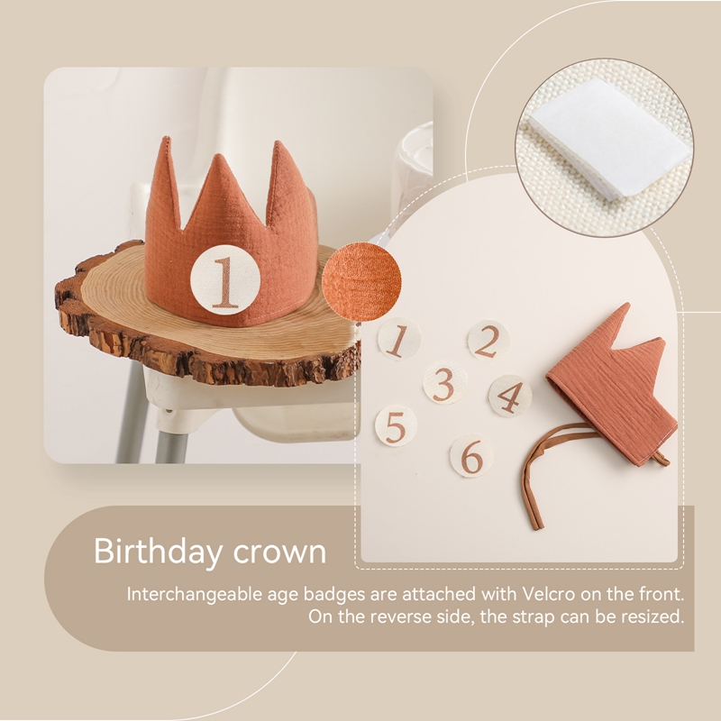 Baby Birthday Party Hat Set Cr - Banner Kids Toys บทวิจารณ์และราคา