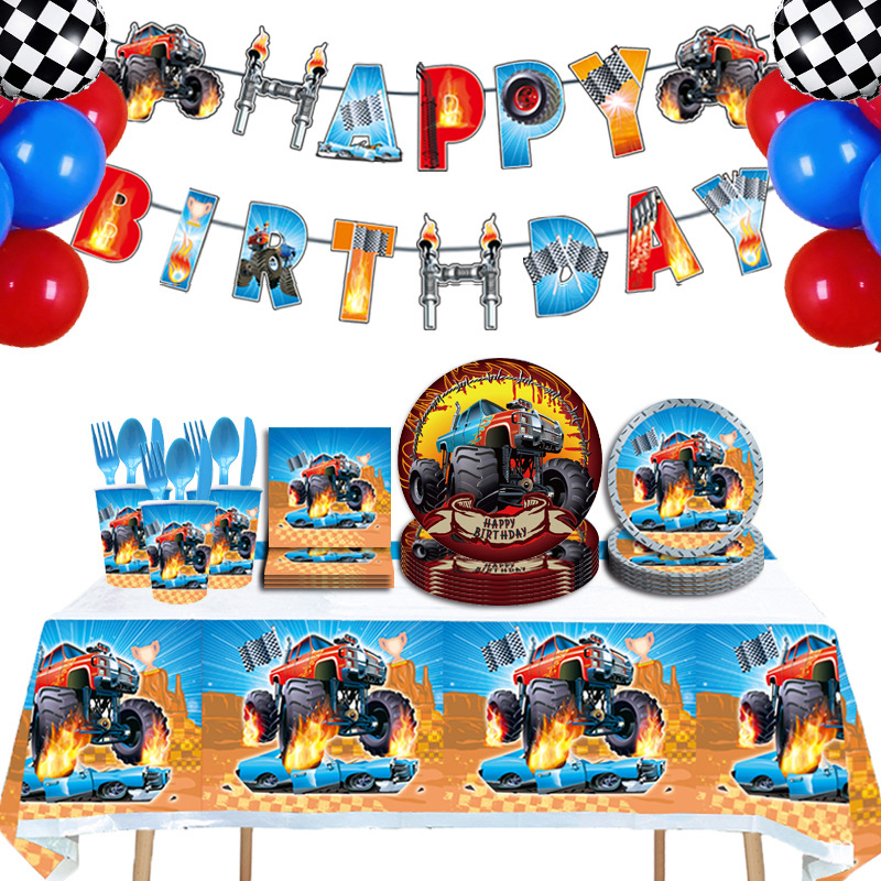 Blaze Monster Balloons Cartoon - Banner Kids Toys บทวิจารณ์และราคา