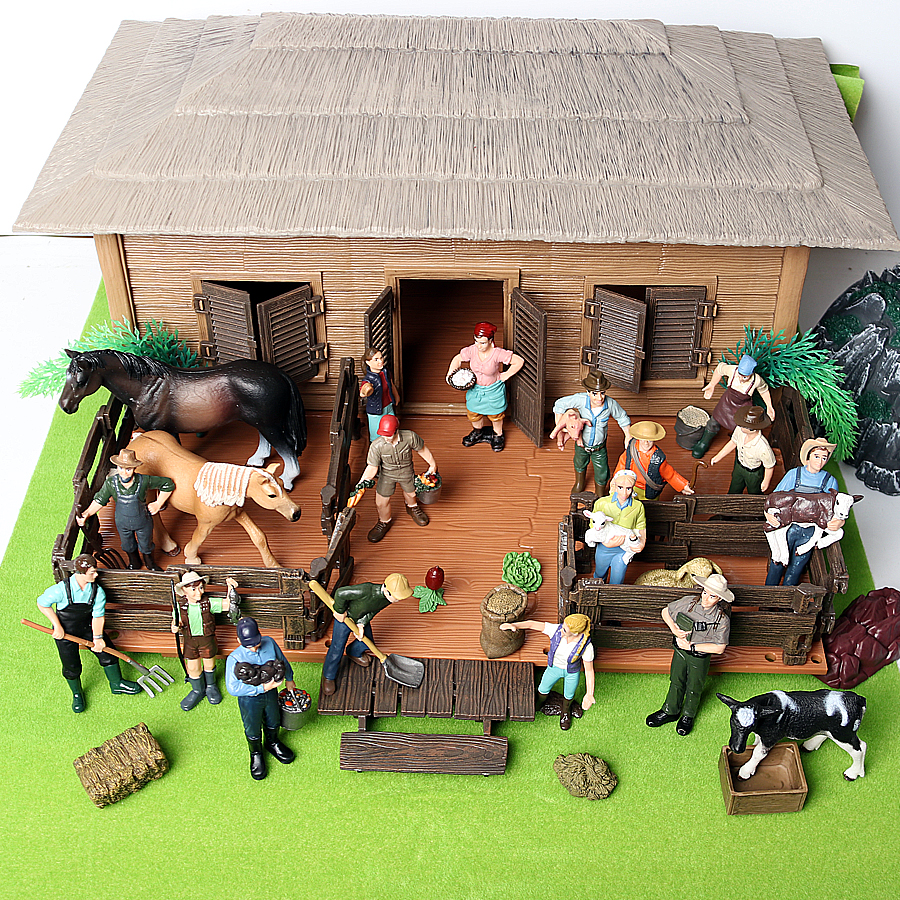17PCS Assorted Simulation Farm - Kids Toys Under $20 บทวิจารณ์และราคา