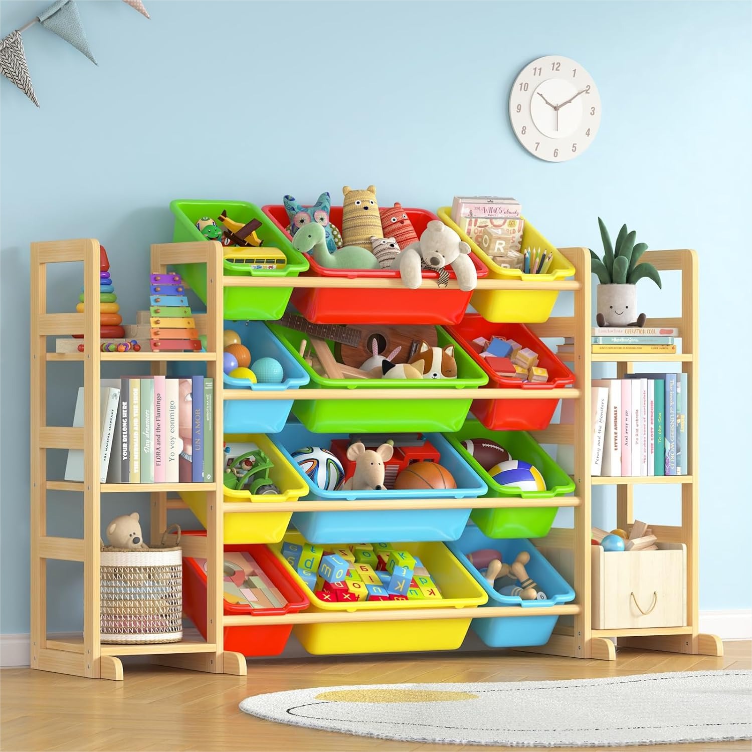 Toy Storage Organizer with 12  - Kids' Toys บทวิจารณ์และราคา