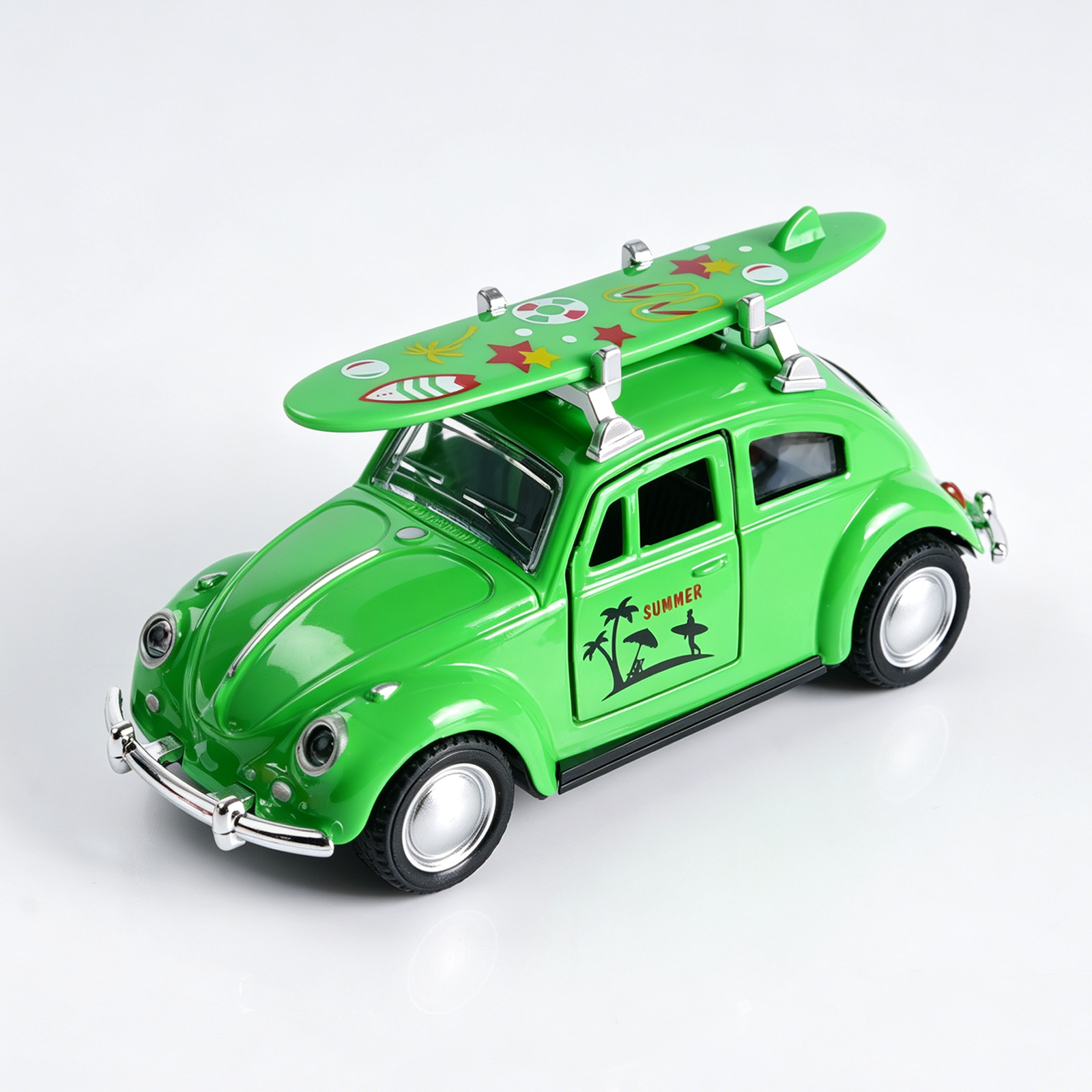 Retro Green Beetle Diecast Car - Kids Y Toys บทวิจารณ์และราคา