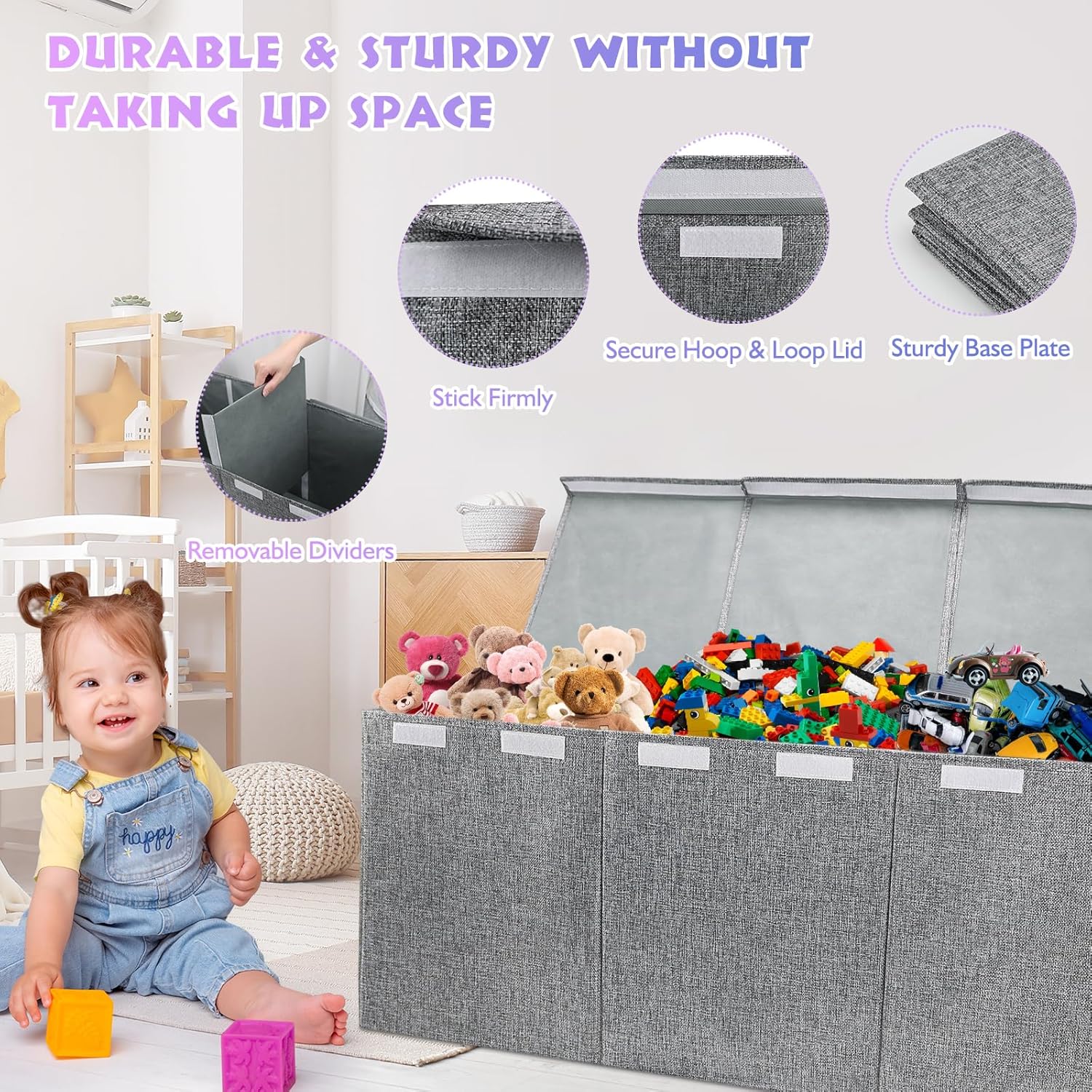 Large Toy Storage Organizer wi - Kids' Toys บทวิจารณ์และราคา